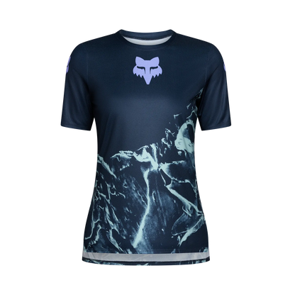 Trikot FOX RANGER IMAGE PRINT Damen Kurzarm Arctic Blue