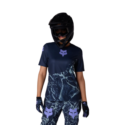 Trikot FOX RANGER IMAGE PRINT Damen Kurzarm Arctic Blue