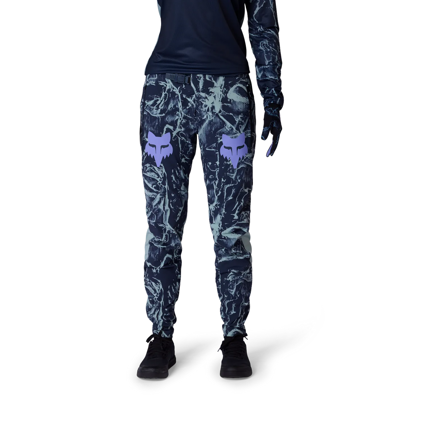 FOX RANGER IMAGE PRINT Hose Women Arctic Blue