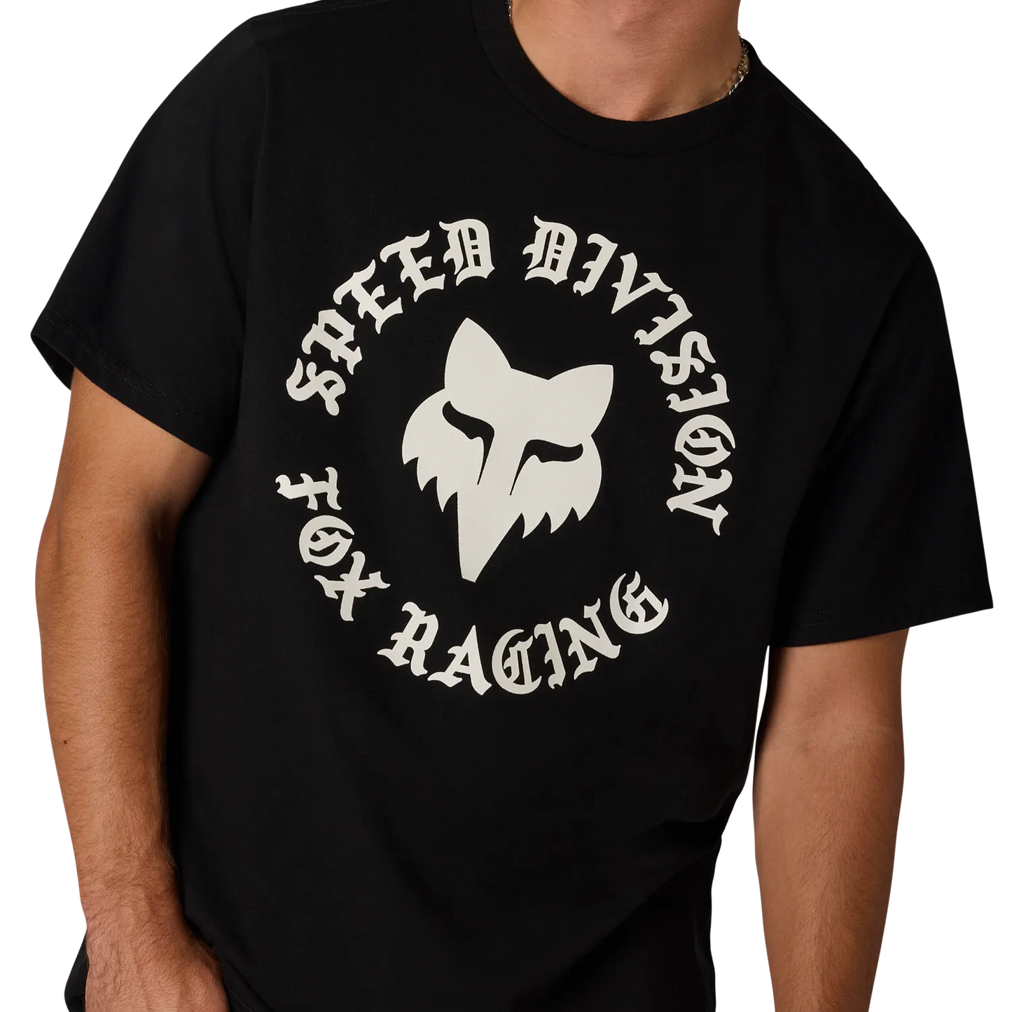 FOX BADGE 195 ORIGINAL Kurzarm T-Shirt Schwarz