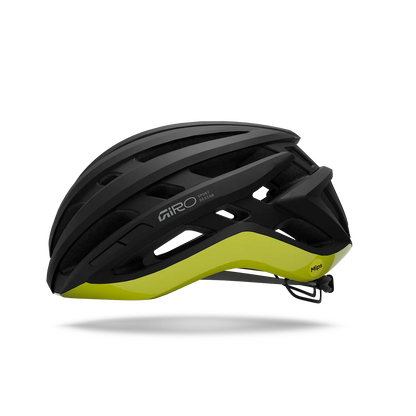 Rennradhelm GIRO AGILIS MIPS Schwarz/Gelb Hi Viz