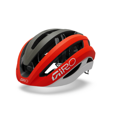 Rennradhelm GIRO ARIES MIPS SPHERICAL Flammenrot