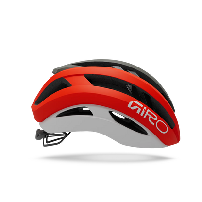 Rennradhelm GIRO ARIES MIPS SPHERICAL Flammenrot