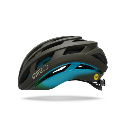 Rennradhelm GIRO HELIOS MIPS SPHERICAL Schwarz/Blau
