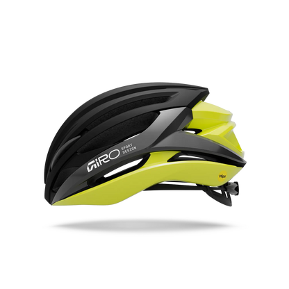 Rennradhelm GIRO SYNTAX MIPS Schwarz/Gelb Hi Viz