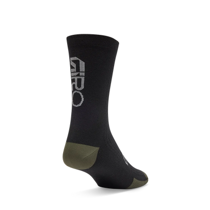 GIRO HRC+MERINOS Socken Schwarz