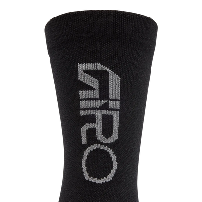 GIRO HRC+MERINOS Socken Schwarz