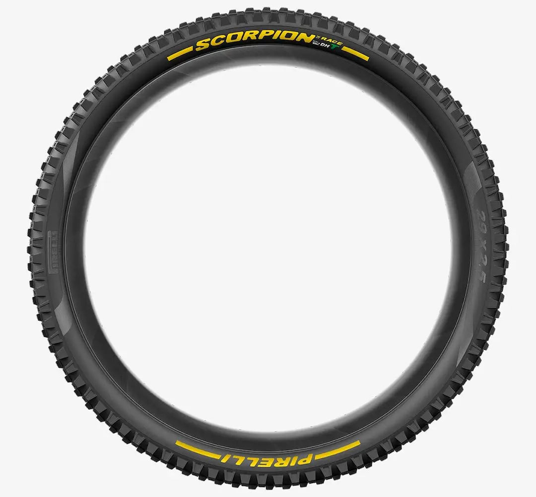 PIRELLI SCORPION RACE DH T 29x2.5 Tubeless Ready Reifen Weich Schwarz/Gelb 3907700