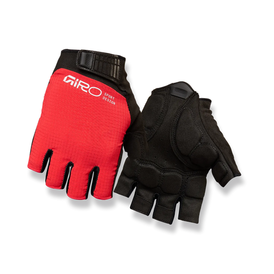 Kurzfingerhandschuhe GIRO BRAVO II Gel Rot