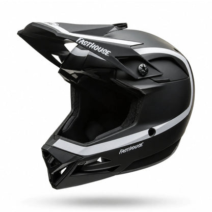 MTB-Helm BELL FULL-10 MIPS SPHERICAL FASTHOUSE Schwarz/Weiß