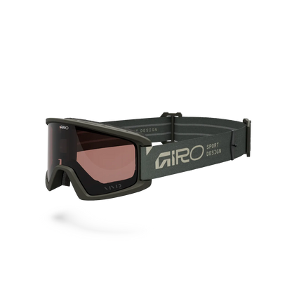 GIRO TAZZ MTB-Brille in Khaki mit VIVID-Scheibe