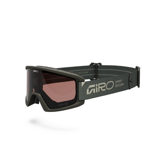 GIRO TAZZ MTB-Brille in Khaki mit VIVID-Scheibe