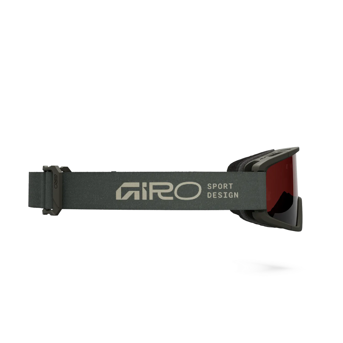 GIRO TAZZ MTB-Brille in Khaki mit VIVID-Scheibe