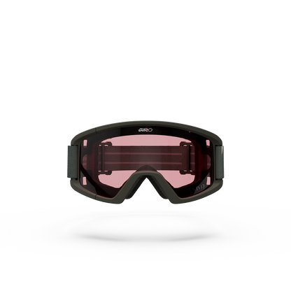 GIRO TAZZ MTB-Brille in Khaki mit VIVID-Scheibe