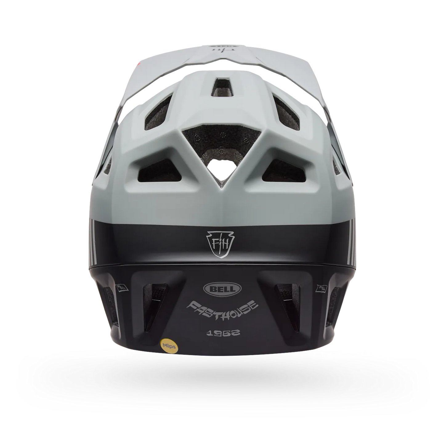 MTB-Helm BELL FULL AIR MIPS SOLID Schwarz/Grau