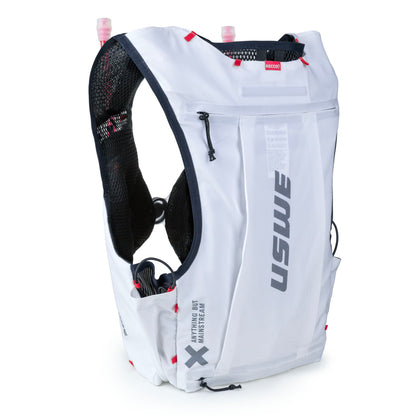 Trinkweste USWE VST Trail Running 8 L Weiß