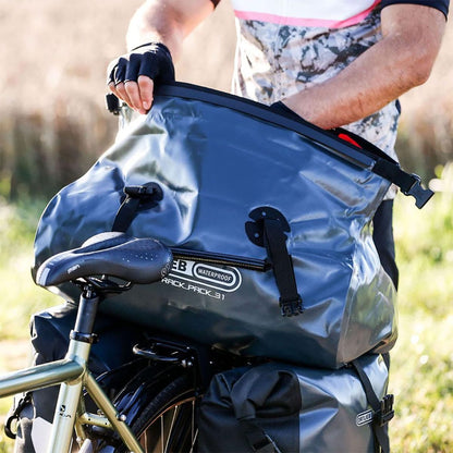 Reisetasche Duffle ORTLIEB RACK-PACK 24 L Schwarz