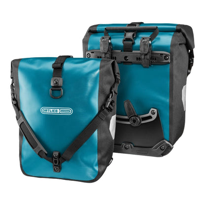 Paar Gepäckträgertaschen ORTLIEB SPORT ROLLER 25 L Blau
