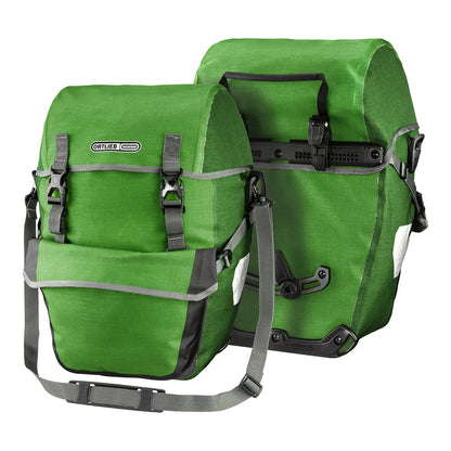 Paar Gepäckträgertaschen ORTLIEB BIKE PACKER PLUS 42 L Grün