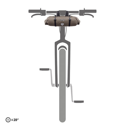 Lenkertasche ORTLIEB HANDLEBAR-PACK 9 L Grau