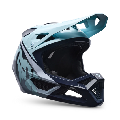 FOX RAMPAGE MIPS FOUNDRY MTB-Helm Blau