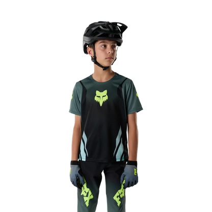 FOX RANGER FOUNDRY Junior Kurzarmtrikot Salbeigrün