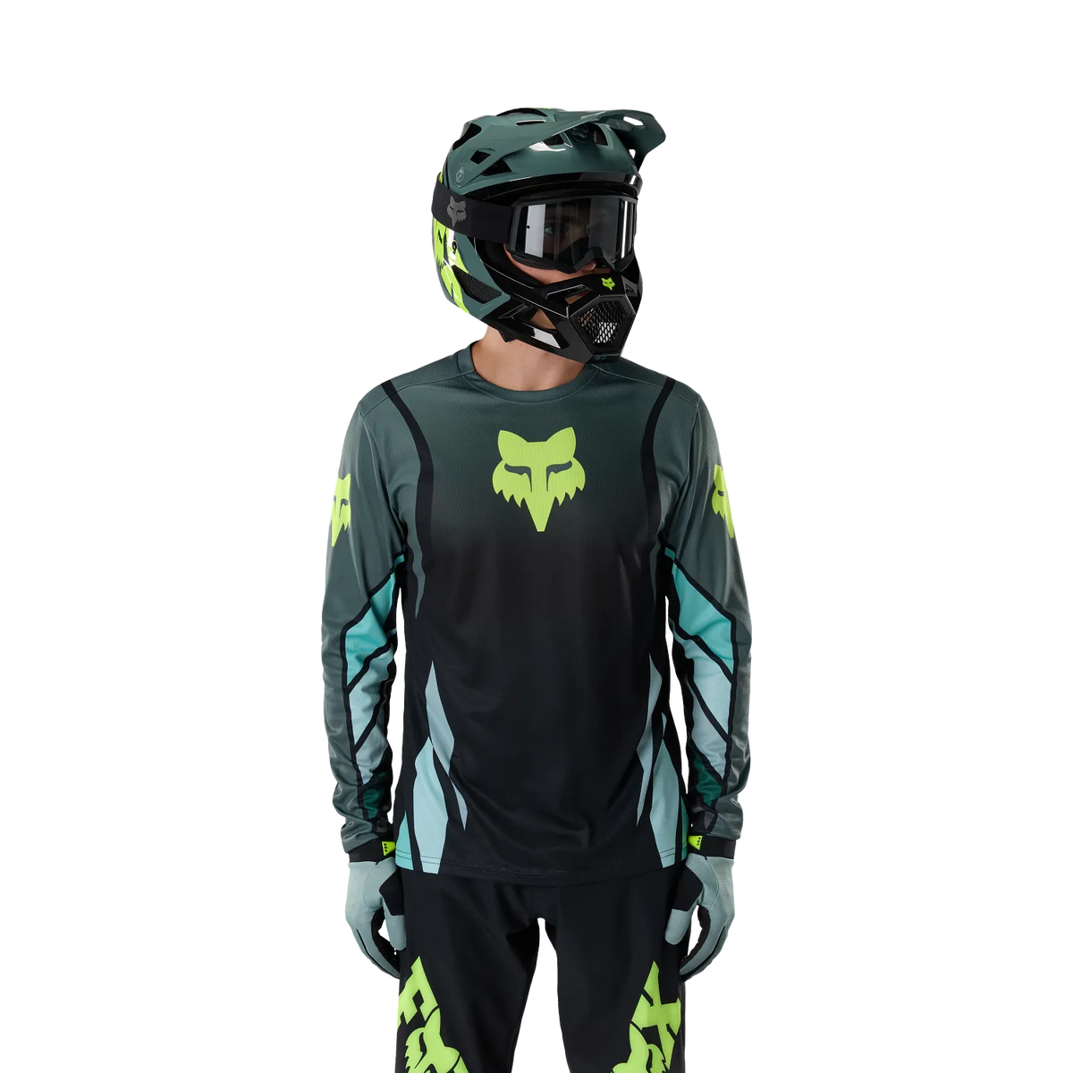 FOX RANGER FOUNDRY Langarmtrikot Salbeigrün