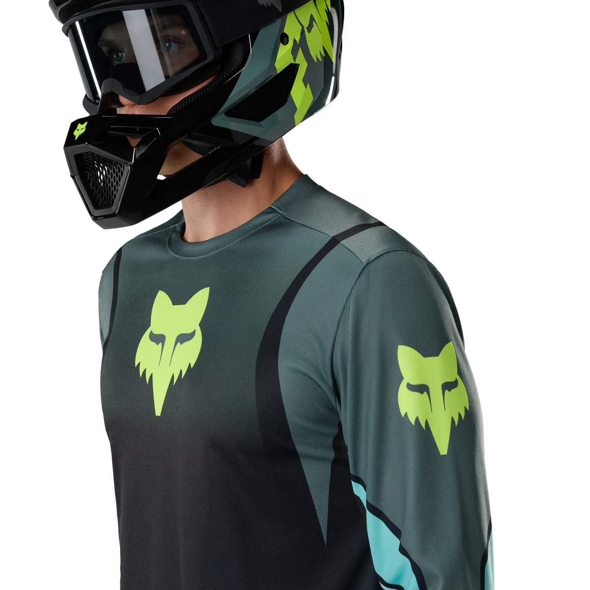 FOX RANGER FOUNDRY Langarmtrikot Salbeigrün