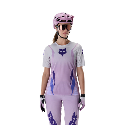 FOX RANGER FOUNDRY Damen-Kurzarmtrikot Lavendel