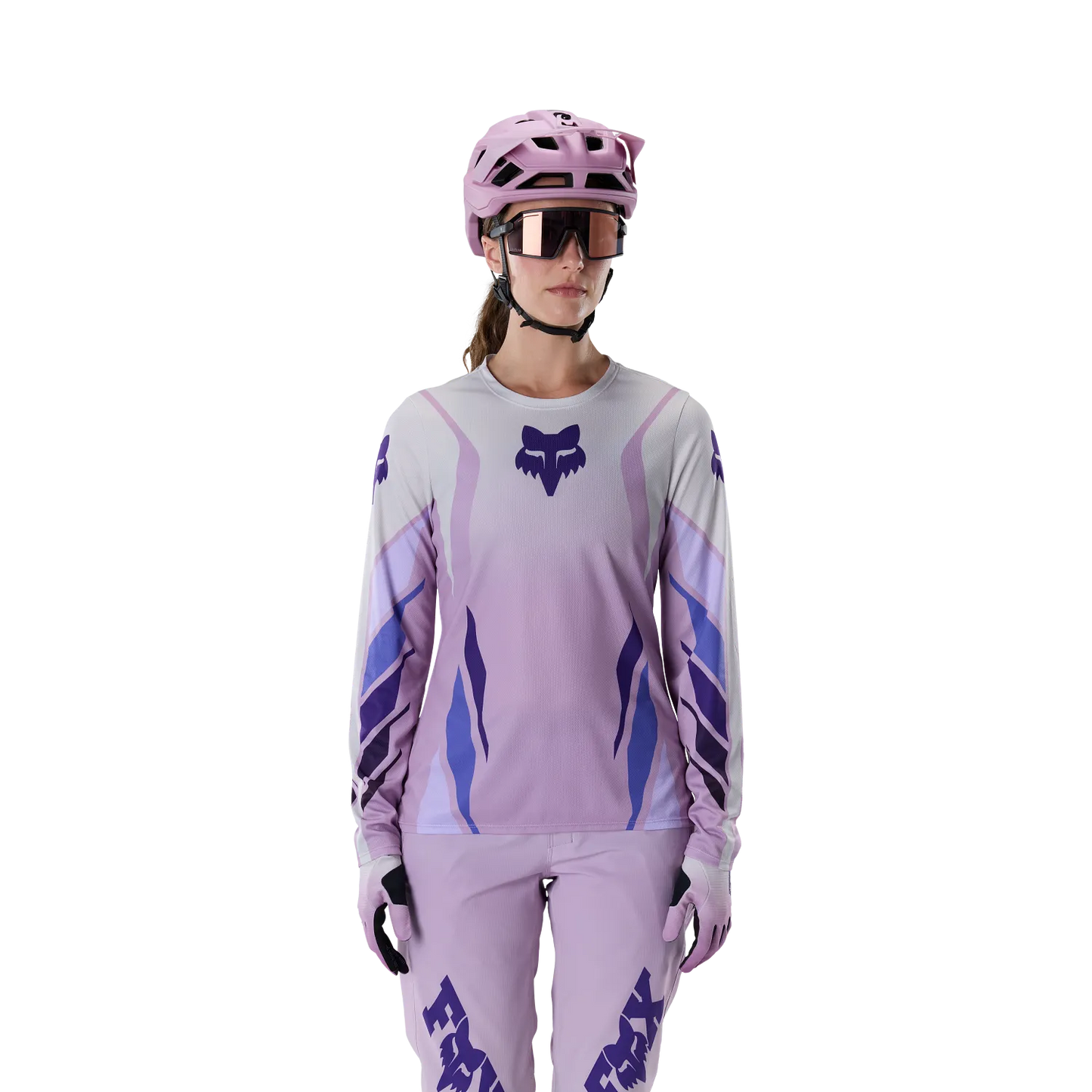 FOX RANGER FOUNDRY Langarm-Trikot Damen Lavendel