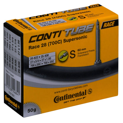 Schlauch CONTINENTAL RACE SUPERSONIC 700x20/25c Presta