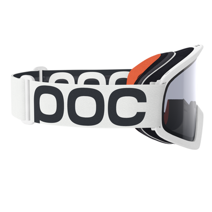 Maske POC ORA Weiß Scheibe Clarity Universal Cloudy Grey