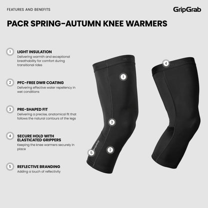 GRIPGRAB PACR SPRING AUTUMN Knielinge Schwarz