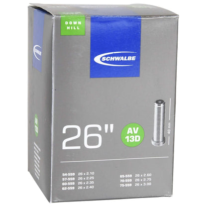 Schlauch SCHWALBE DOWNHILL AV 13D 26x2,10/3,00 Butyl Schrader 40 mm 10425740