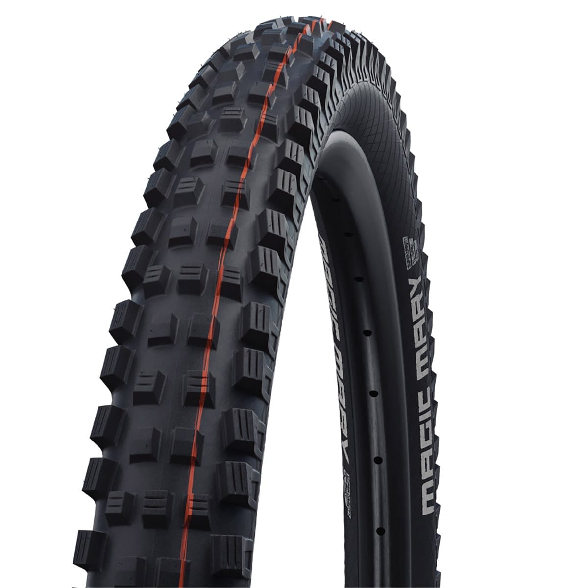 Reifen SCHWALBE MAGIC MARY 27.5x2.60 ADDIX SOFT SUPER GRAVITY Tubeless Ready Weich Schwarz