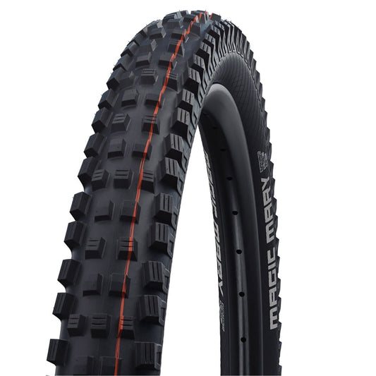 Reifen SCHWALBE MAGIC MARY 27.5x2.40 ADDIX SOFT SUPERTRAIL Tubeless Ready Weich Schwarz