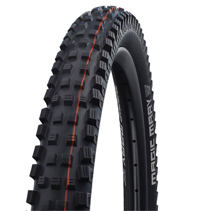 Reifen SCHWALBE MAGIC MARY 27.5x2.60 ADDIX SOFT SUPERTRAIL Tubeless Ready Faltreifen Schwarz