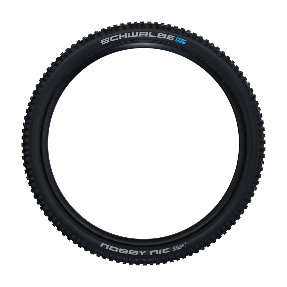 SCHWALBE NOBBY NIC 29x2.60 ADDIX SOFT SUPERTRAIL Tubeless Ready Reifen Weich Schwarz