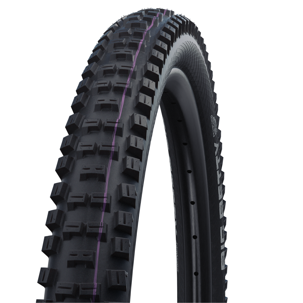 Reifen SCHWALBE BIG BETTY 29x2.40 ADDIX ULTRASOFT SUPERDOWNHILL Tubeless Ready Weich Schwarz