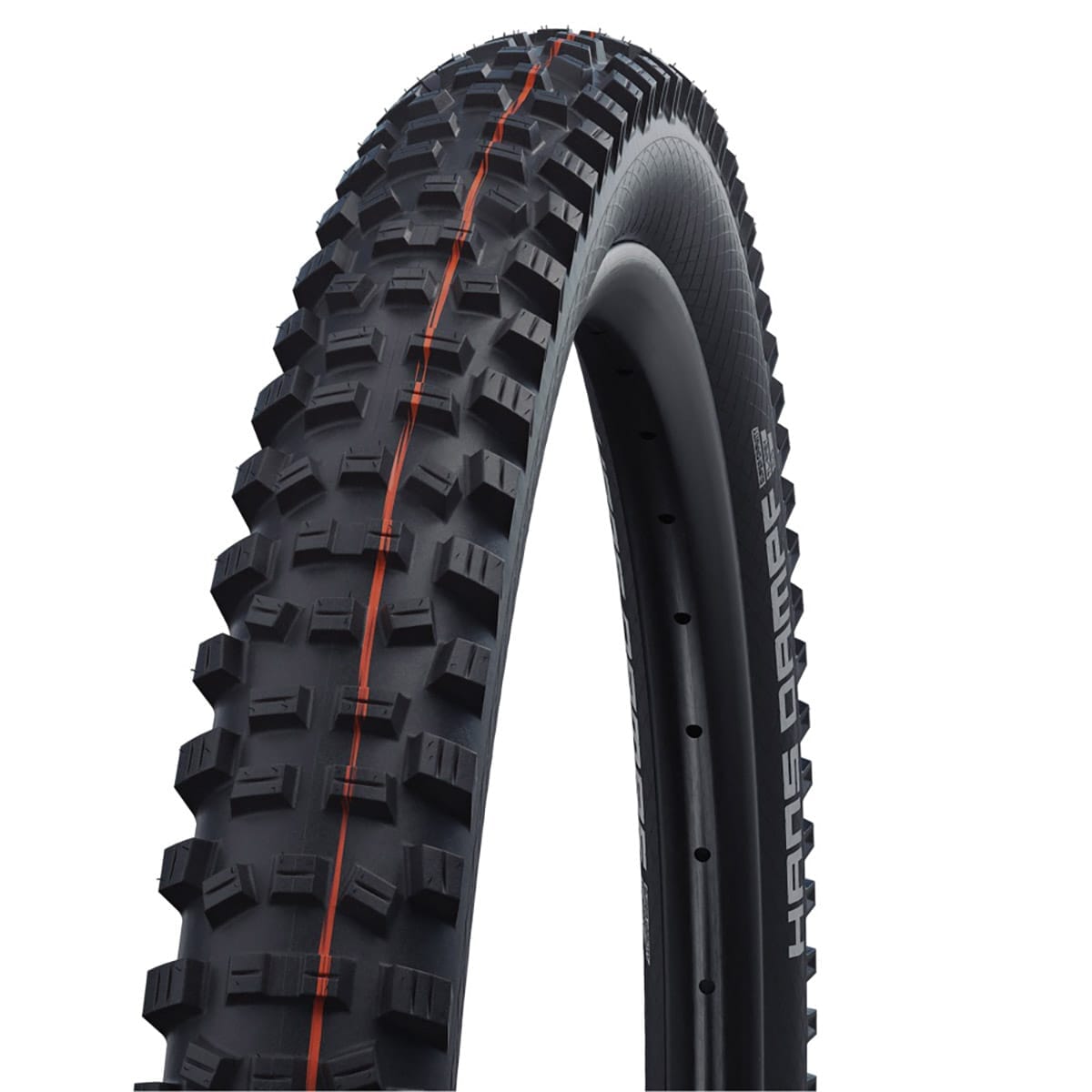 Reifen SCHWALBE HANS DAMPF 26x2.35 ADDIX SOFT SUPERGRAVITY Tubeless Ready Weich Schwarz