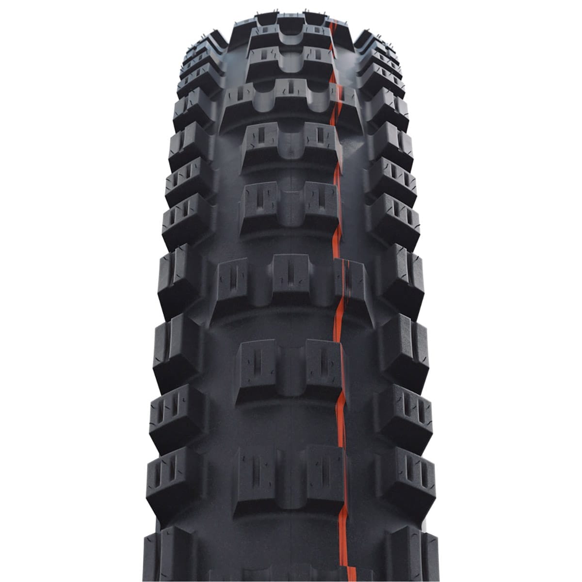 Reifen SCHWALBE EDDY CURRENT FRONT 27.5x2.80 ADDIX SOFT SUPERTRAIL Tubeless Ready Weich Schwarz