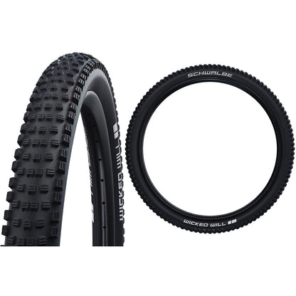 Reifen SCHWALBE WICKED WILL 29x2,25 Addix Performance TwinSkin Tubeless Souple 11654281
