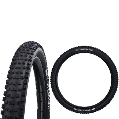 Reifen SCHWALBE WICKED WILL 29x2.60 ADDIX PERFORMANCE TubeType Faltbar Schwarz