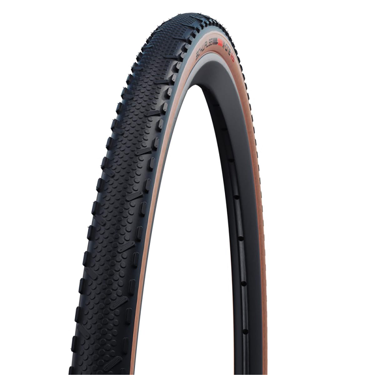 Reifen SCHWALBE X-ONE RS ADDIX Race Super Race V-Guard 700x33C Tubeless Ready Beige