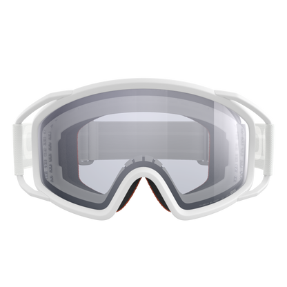 Maske POC ZYGON Weiß Scheibe Clarity Universal Cloudy Grey