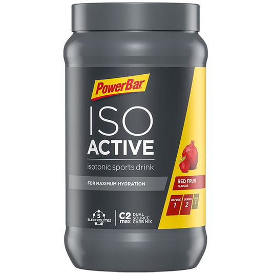 POWERBAR ISOACTIVE Energy Drink (600 g) Rote Früchte