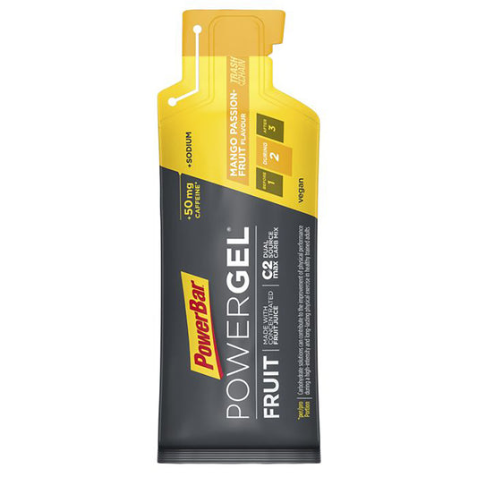 POWERBAR POWERGEL FRUIT Energy Gel (41g) Mange Passion Koffeinhaltig