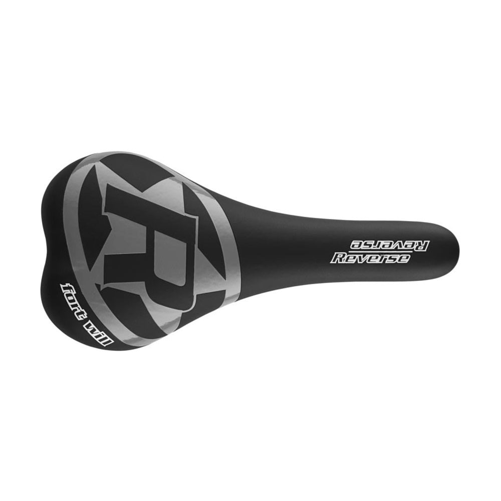 Selle REVERSE COMPONENTS FORT WILL STYLE Rails CrMo Schwarz/Grau