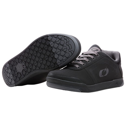 MTB-Schuhe O'NEAL PINNED PRO FLAT Schwarz/Grau