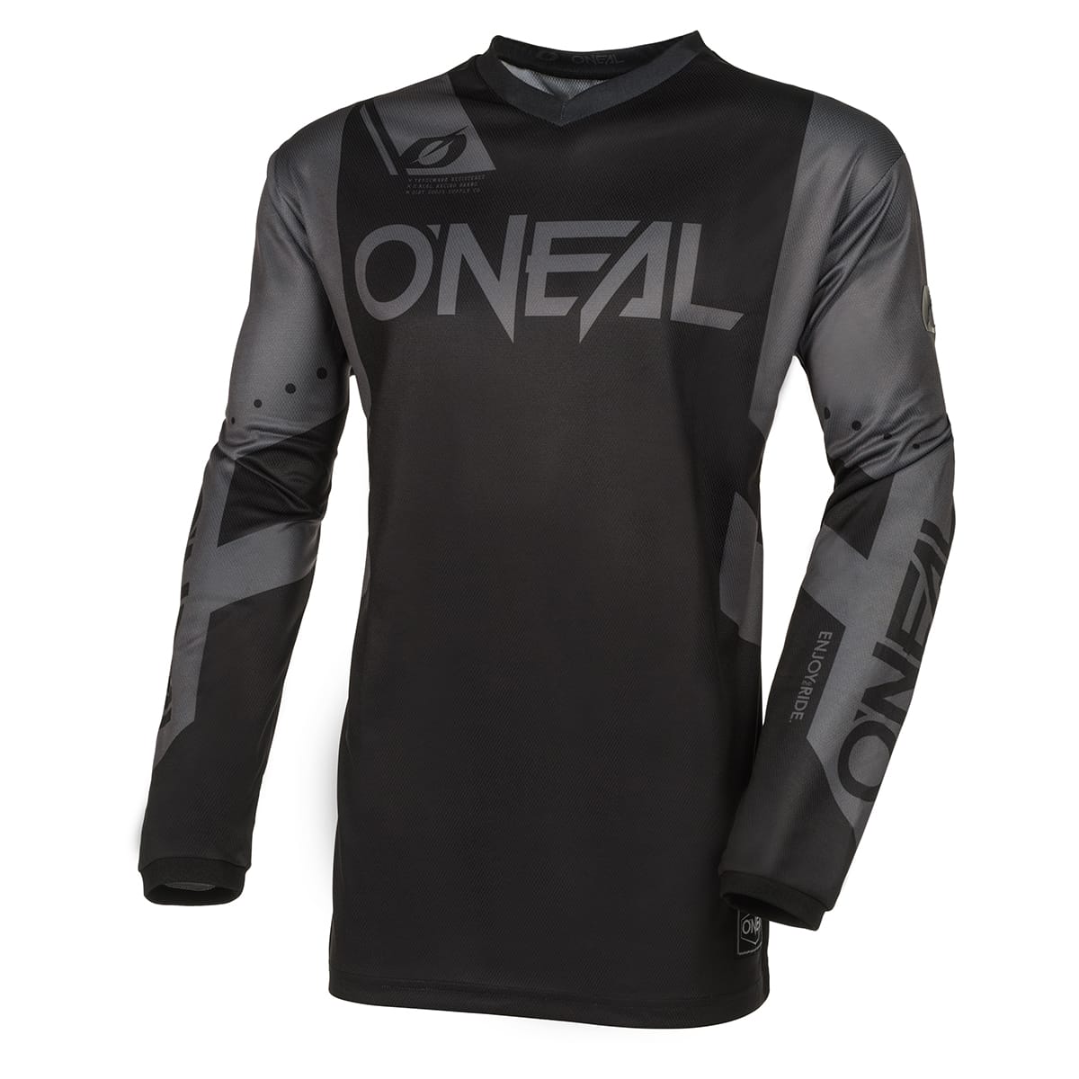 O'NEAL ELEMENT RACEWEAR Trikot Schwarz/Grau